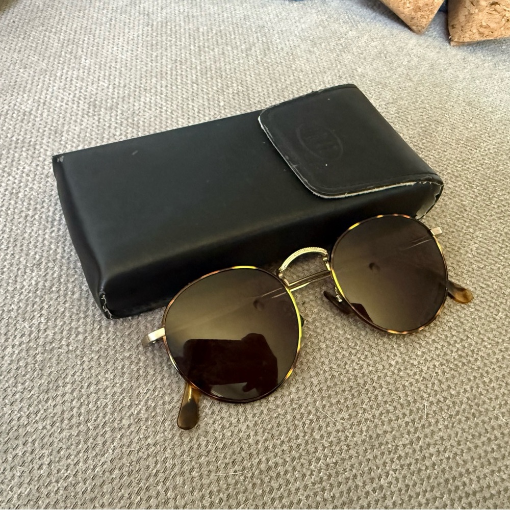 Crap Eyewear Tuff Patrol Brushed Gold Tokyo Tortoise